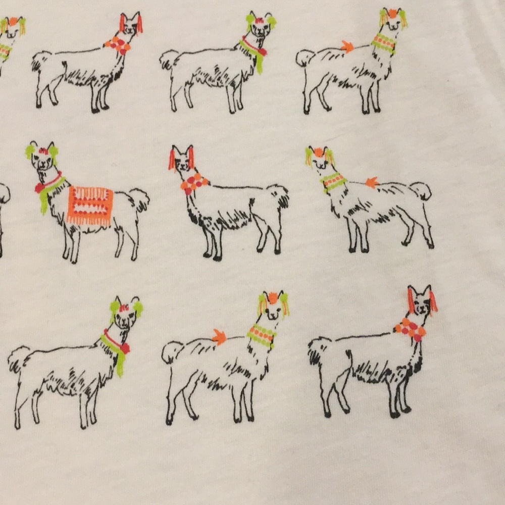 🌵J crew llama t shirt - Picture 3 of 6